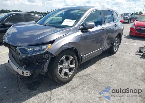 2017 Honda Cr-V Ex-L/Ex-L Navi from USA, damaged, VIN 7FARW1H86HE005646